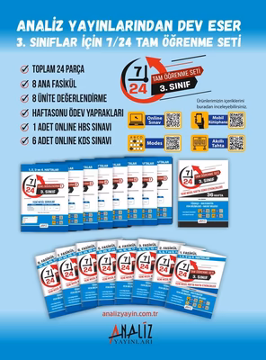 3.SINIF 7/24 TAM ÖĞRENME SETİ